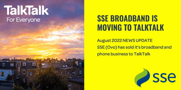 SSE Broadband is moving to TalkTalk