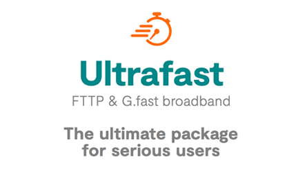 Ultrafast FTTP & G.fast broadband