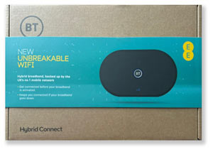  BT hybrid connect router boxed
