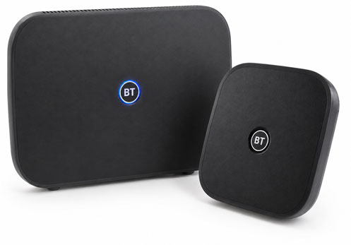 BT Smart Hub 3 with BT Wi-Fi disks